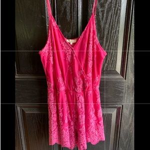 Pink romper